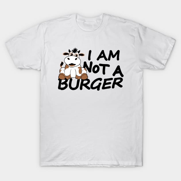 I am not a BURGER T-Shirt by Frux